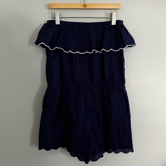 VINEYARD VINES | Medium | Scalloped Romper | NWT - Picture 8 of 16